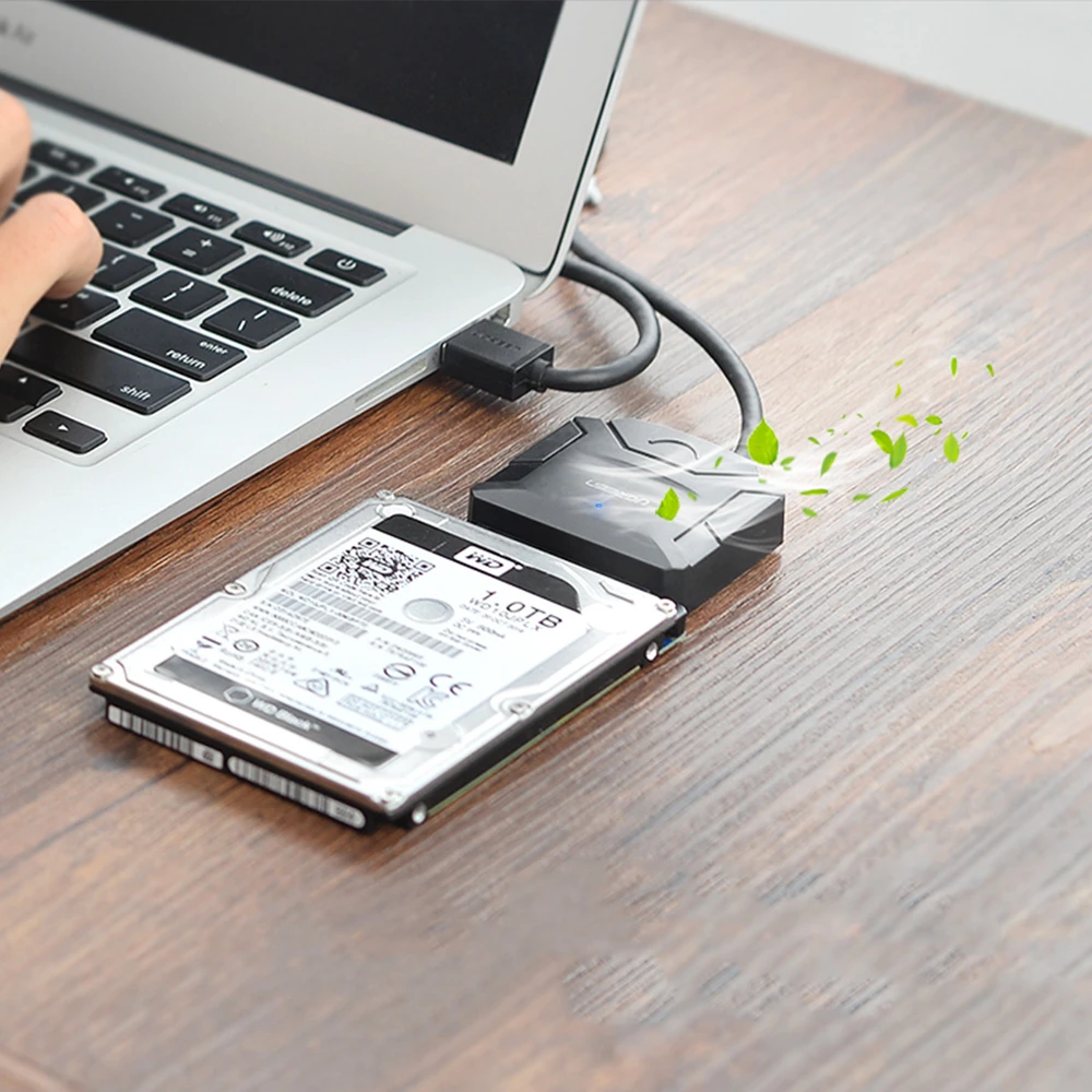 Ugreen 2.5'' / 3.5'' SATA – USB 3.0 adapteris (CR108)