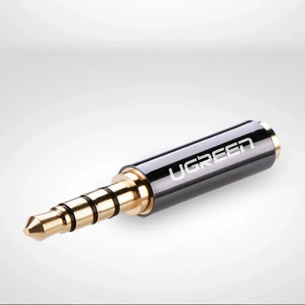 UGREEN 20502 2.5mm micro lizdo adapteris į 3.5 mm mini jack lizdo - Juodas