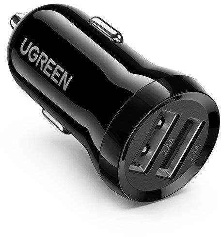 UGREEN automobilinis įkroviklis ED018 2x USB 24W