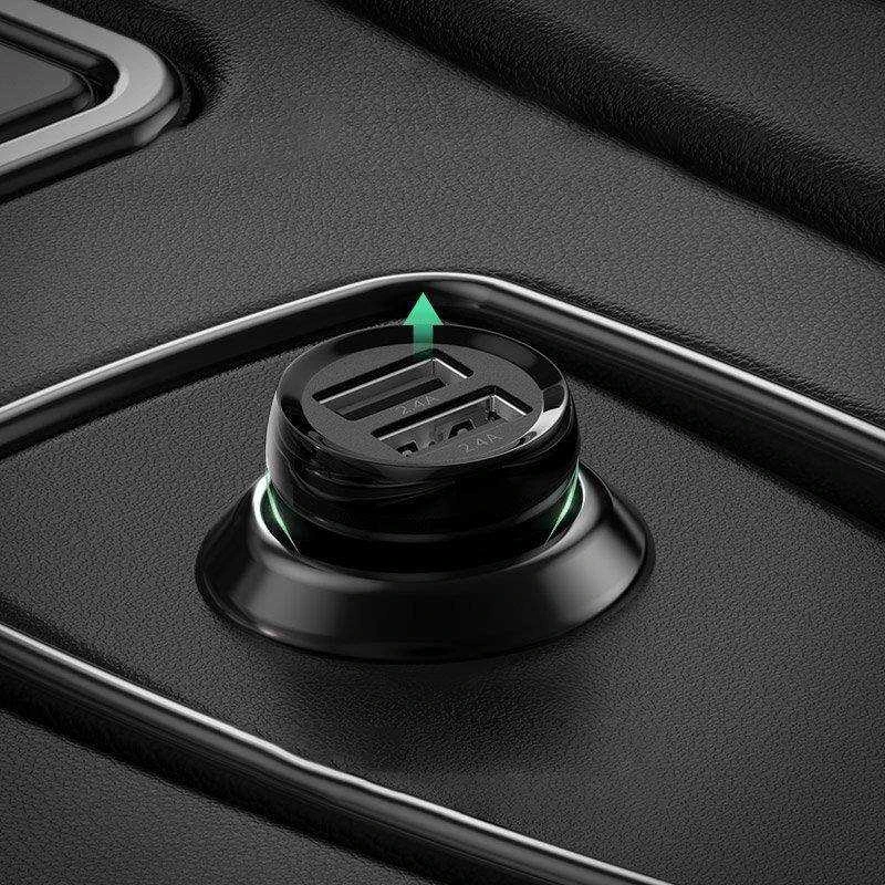 UGREEN automobilinis įkroviklis ED018 2x USB 24W