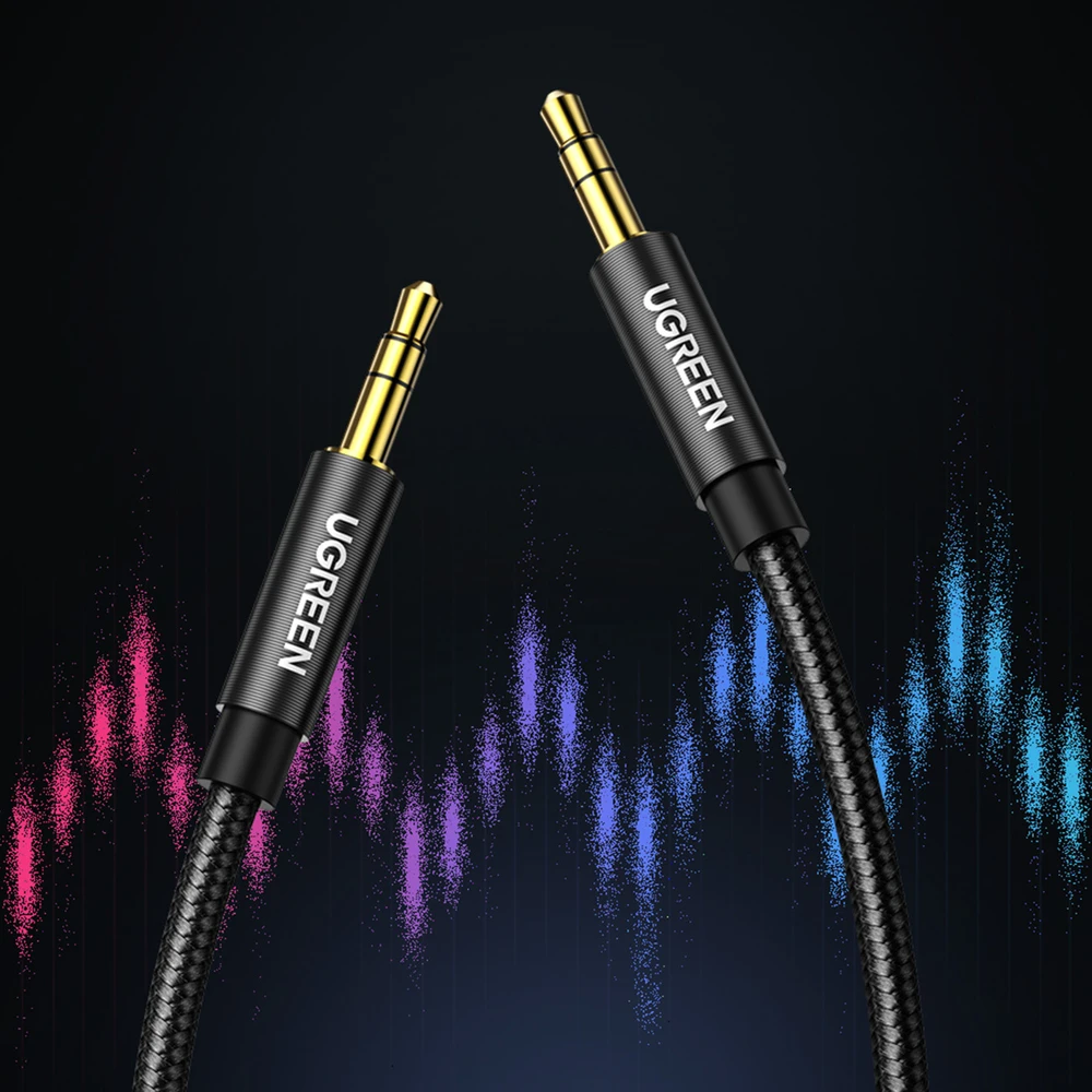 UGREEN AV112 AUX 3.5mm laidas 1m