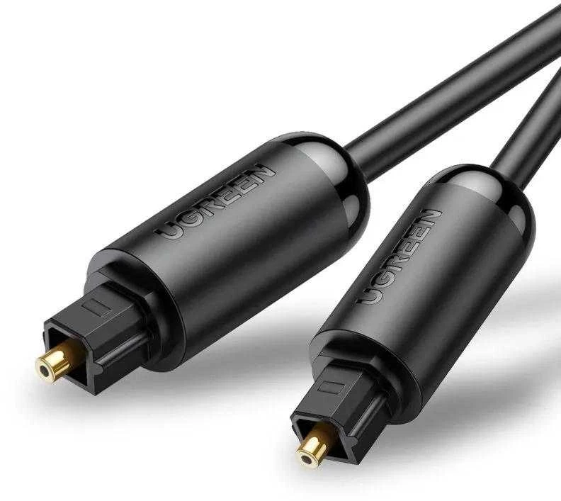 UGREEN AV122 Toslink audio optinis kabelis 1.5m - Juodas