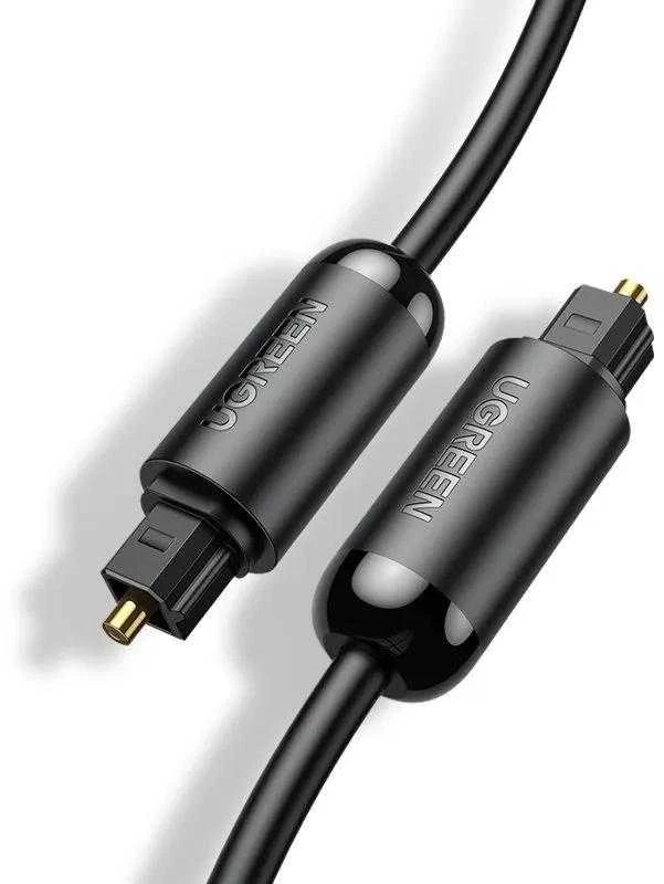 UGREEN AV122 Toslink audio optinis kabelis 1.5m - Juodas
