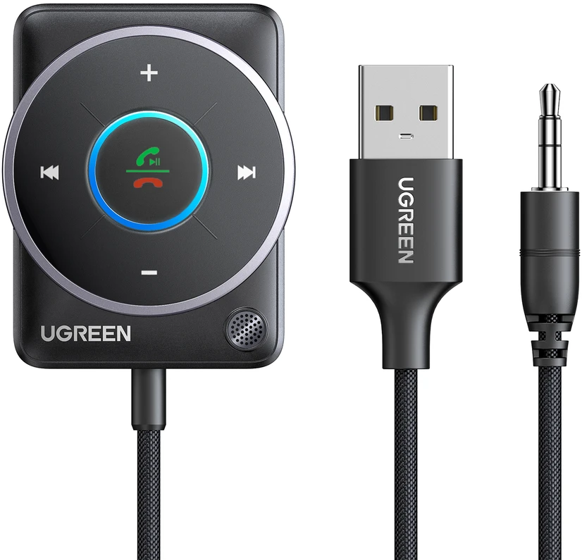 Ugreen Belaidis Bluetooth 5.4 garso imtuvas su AUX (3.5mm) jungtimi