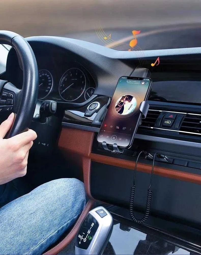 UGREEN Bluetooth imtuvas automobilyje per AUX jungtį