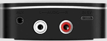 Ugreen Bluetooth 5.0 imtuvo adapteris 2x RCA 3.5mm lizdas aptX juodas
