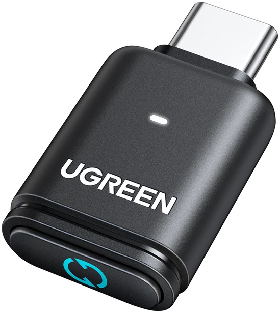 Ugreen Belaidis Bluetooth 5.3 garso adapteris USB-C suderinamas su PS5, Nintendo Switch