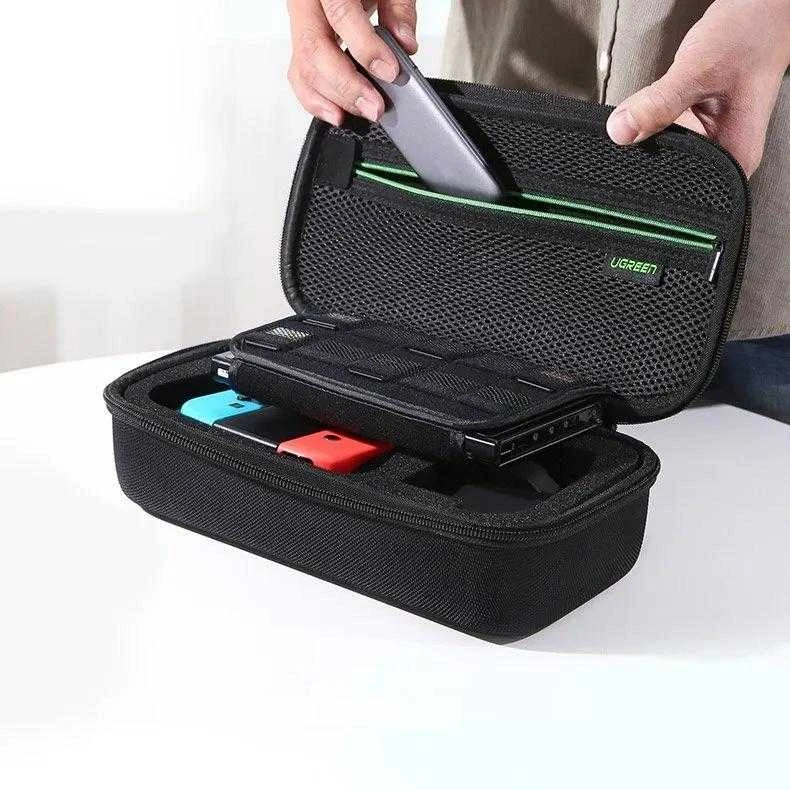 Ugreen Dėžutė Nintendo Switch ir priedams S 26,5 x 10 x 13,5 cm juodos spalvos (50275 LP145)