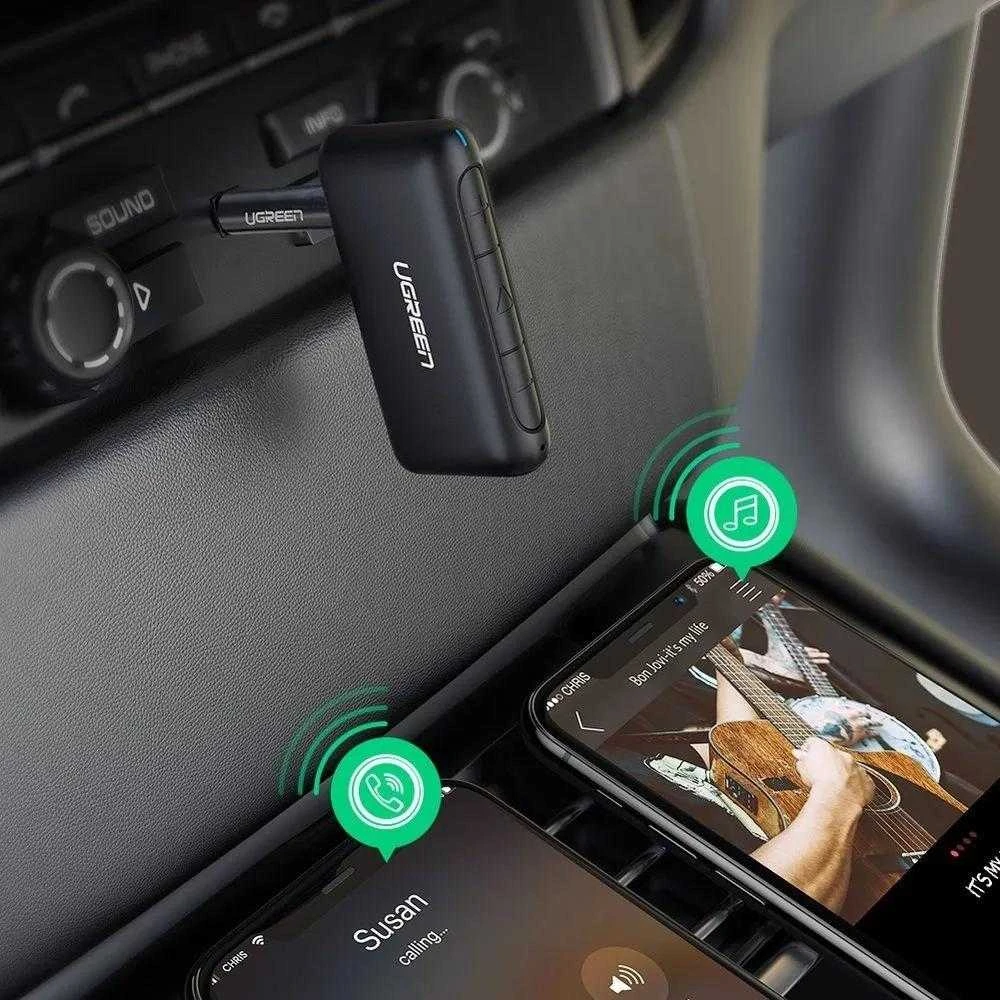 Ugreen 3,5 mm Bluetooth 5.0 automobilinis adapteris