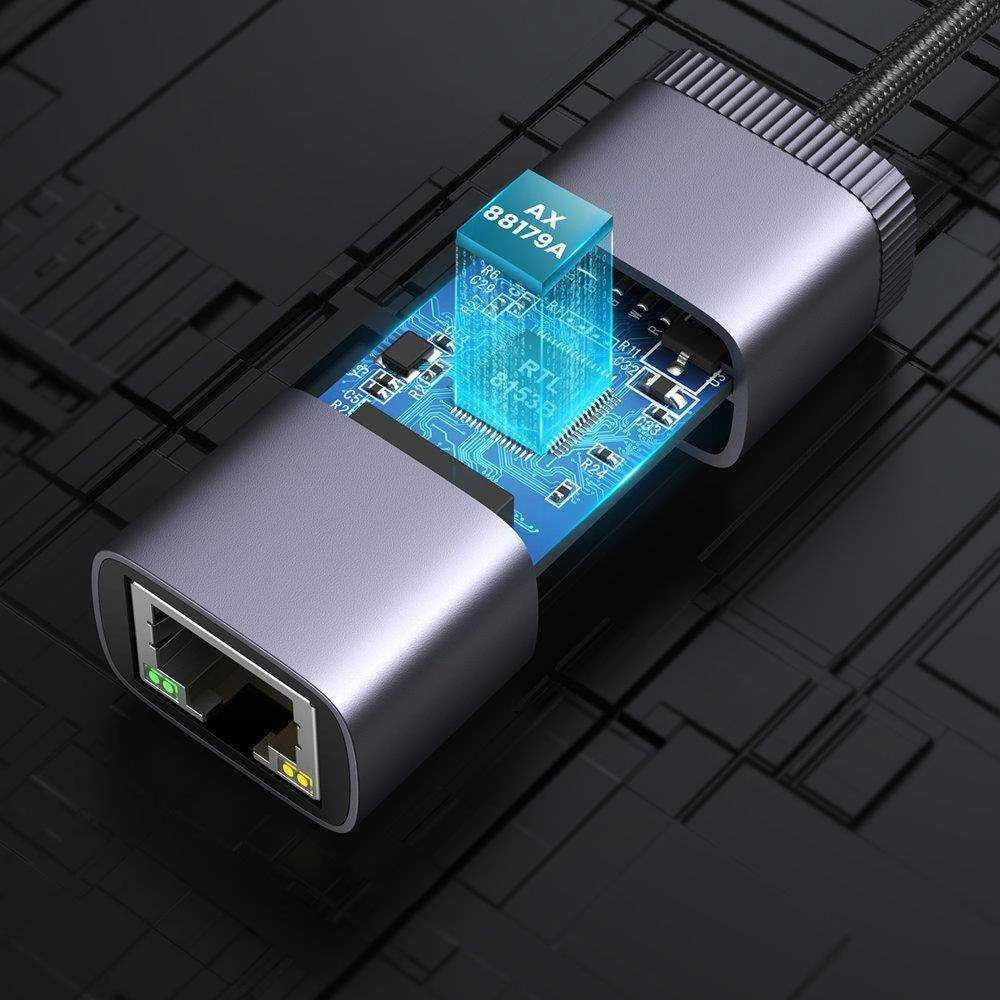 UGREEN CM483 USB-C - RJ45 tinklo adapteris