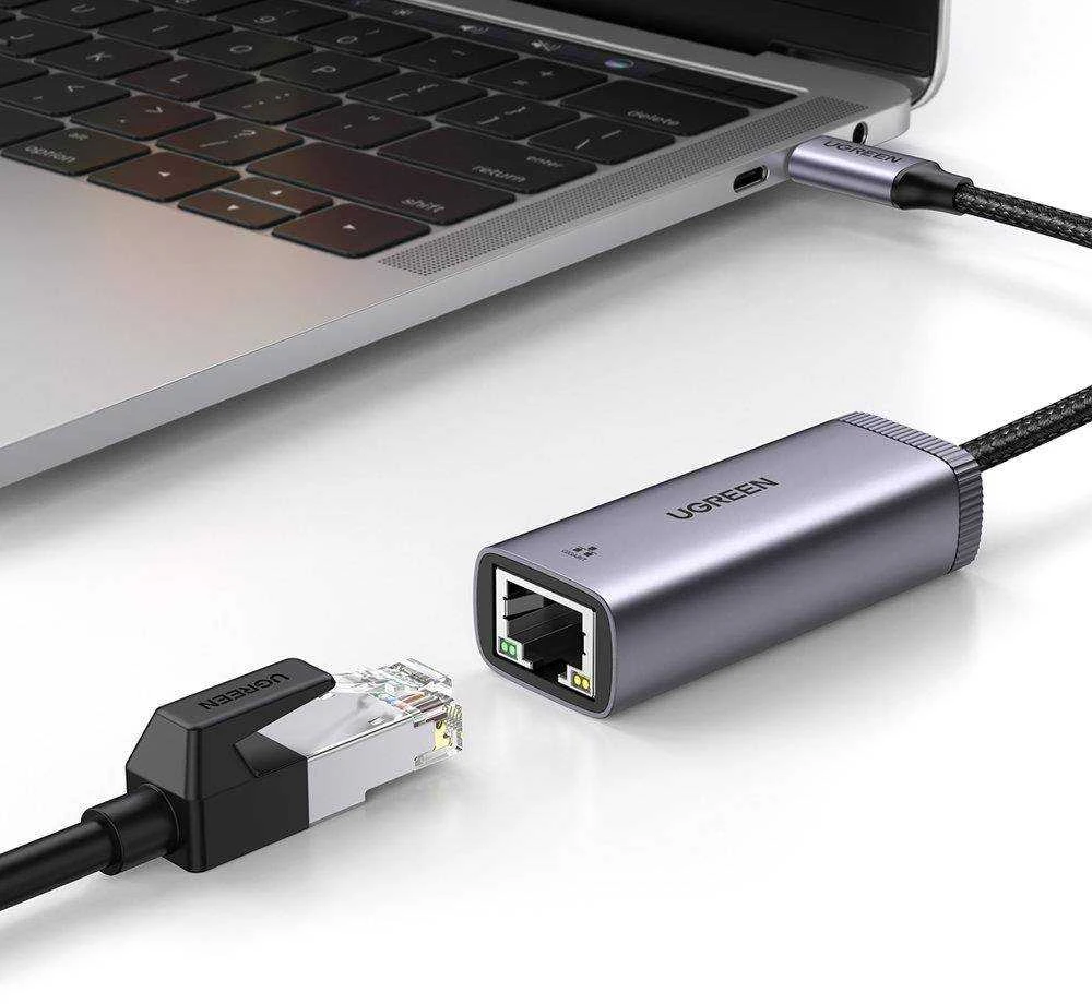 UGREEN CM483 USB-C - RJ45 tinklo adapteris