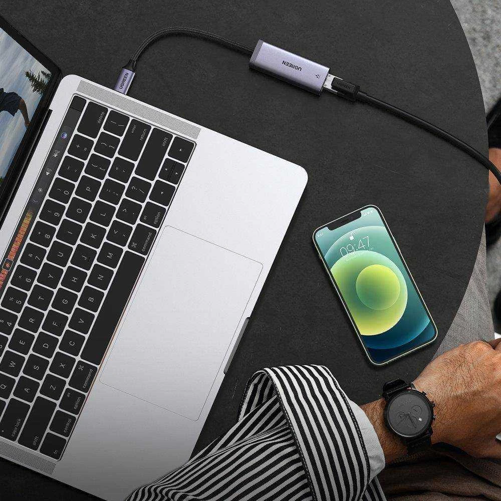 UGREEN CM483 USB-C - RJ45 tinklo adapteris