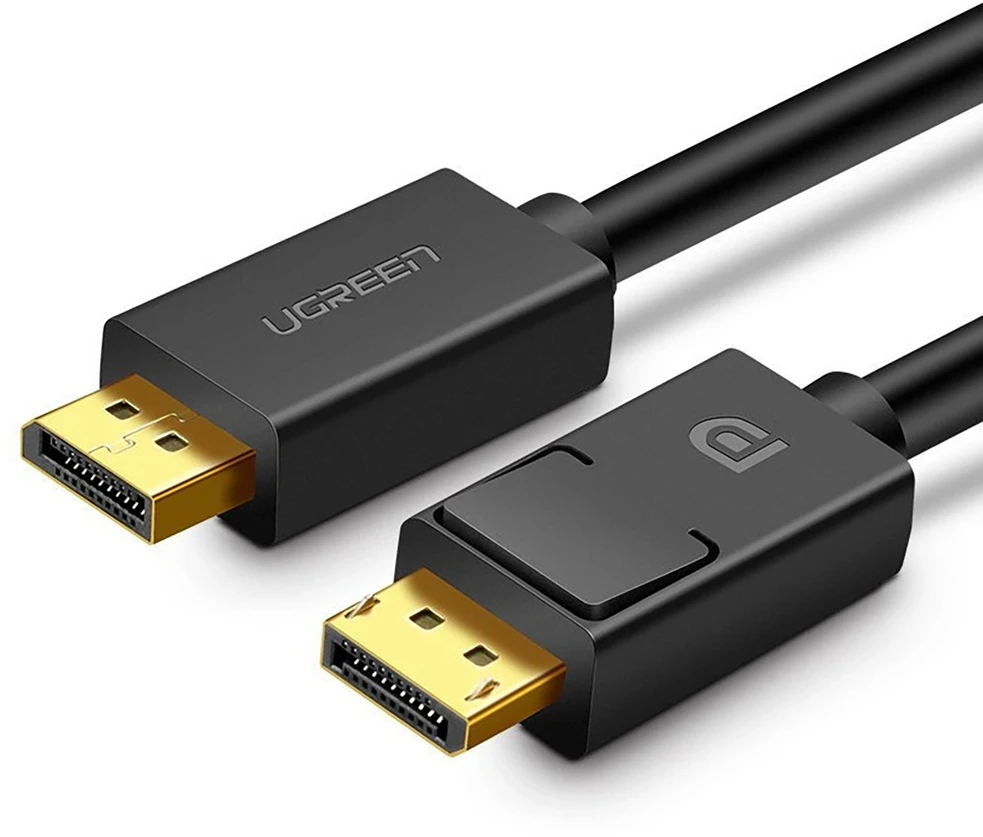 Ugreen DisplayPort į DisplayPort kabelis DP102 4K 3D 3 m - Juodas
