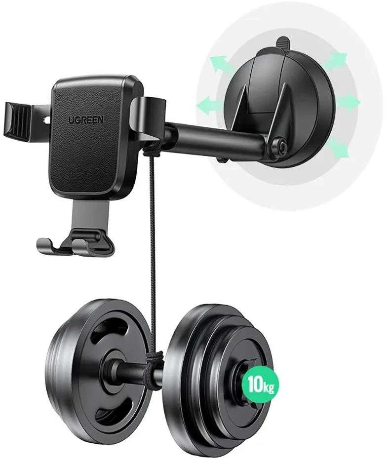 Automobilinis telefono laikiklis Ugreen LP200 juodas