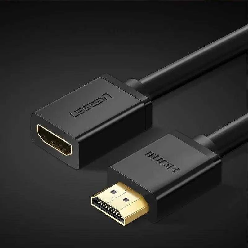 HDMI kištukas - HDMI lizdas kabelis UGREEN HD107 FullHD 3D 0.5m