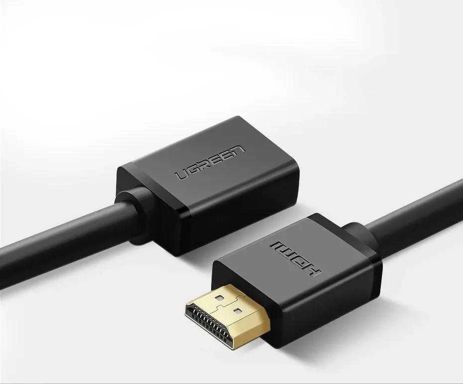 HDMI kištukas - HDMI lizdas kabelis UGREEN HD107 FullHD 3D 0.5m