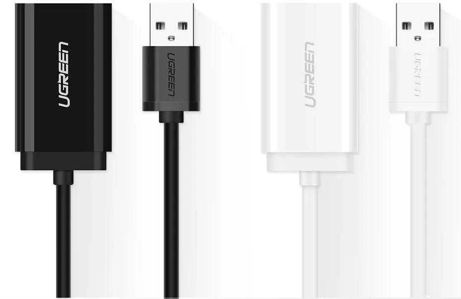 Išorinė USB garso plokštė UGREEN 15cm (juoda)