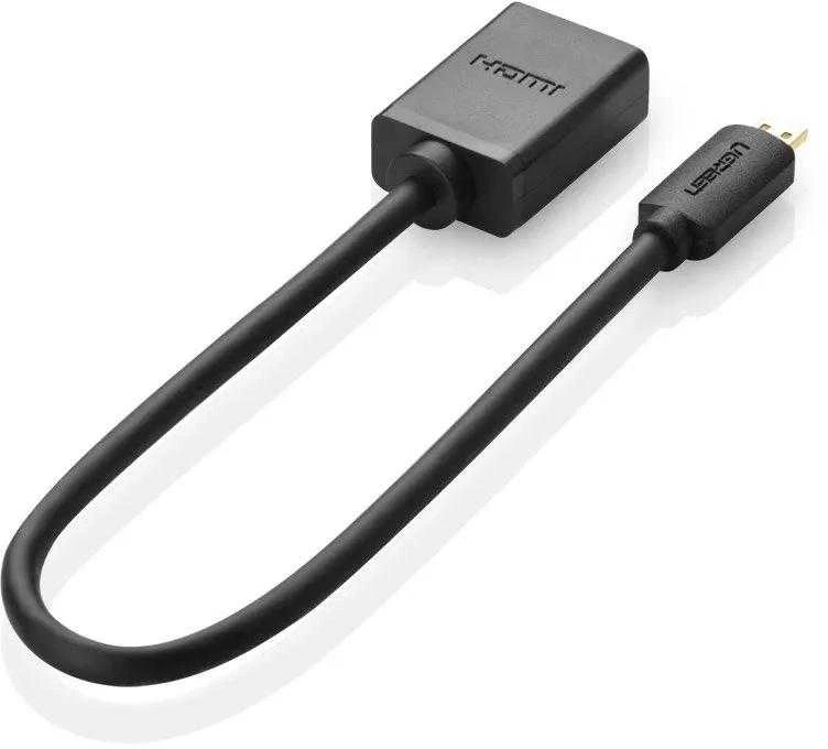 Adapteris UGREEN 20134 Micro HDMI į HDMI, 20cm (juodas)