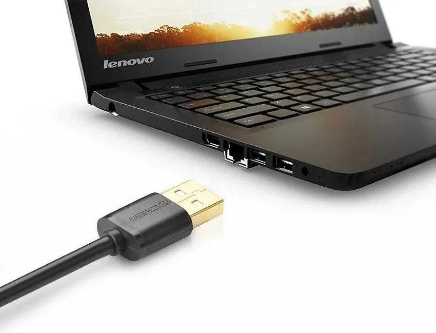 iLike UGREEN US103 USB 2.0 prailginimo kabelis 2m - Juodas