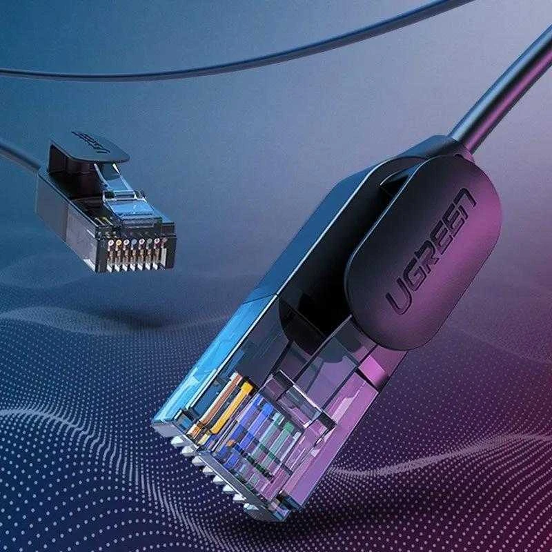 UGREEN NW122 Ethernet kabelis RJ45 Cat.6A UTP 10m - Juodas