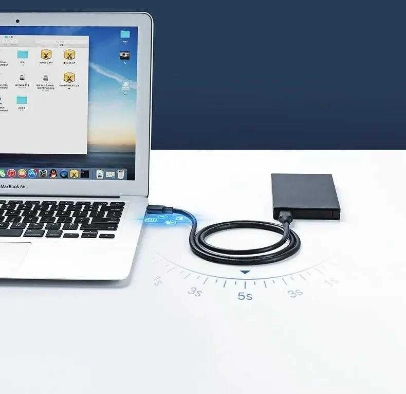 UGREEN USB 2.0 to USB 2.0 US102, M-M 0.5m (juodas