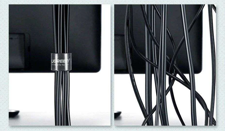UGREEN kabelių organizatorius velcro 5m