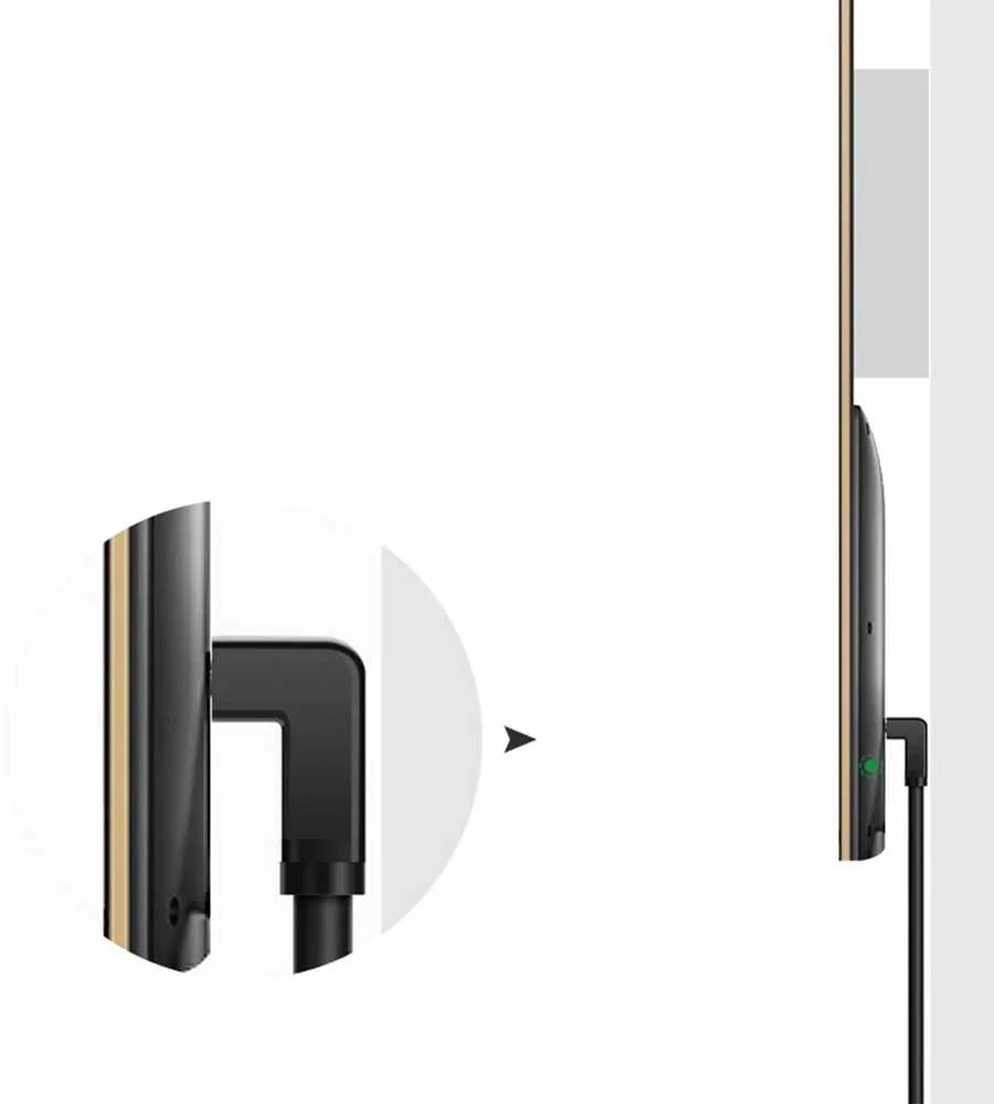 UGREEN HD103 kabelis HDMI - HDMI kampinis, 4K, 2 m (juodas)