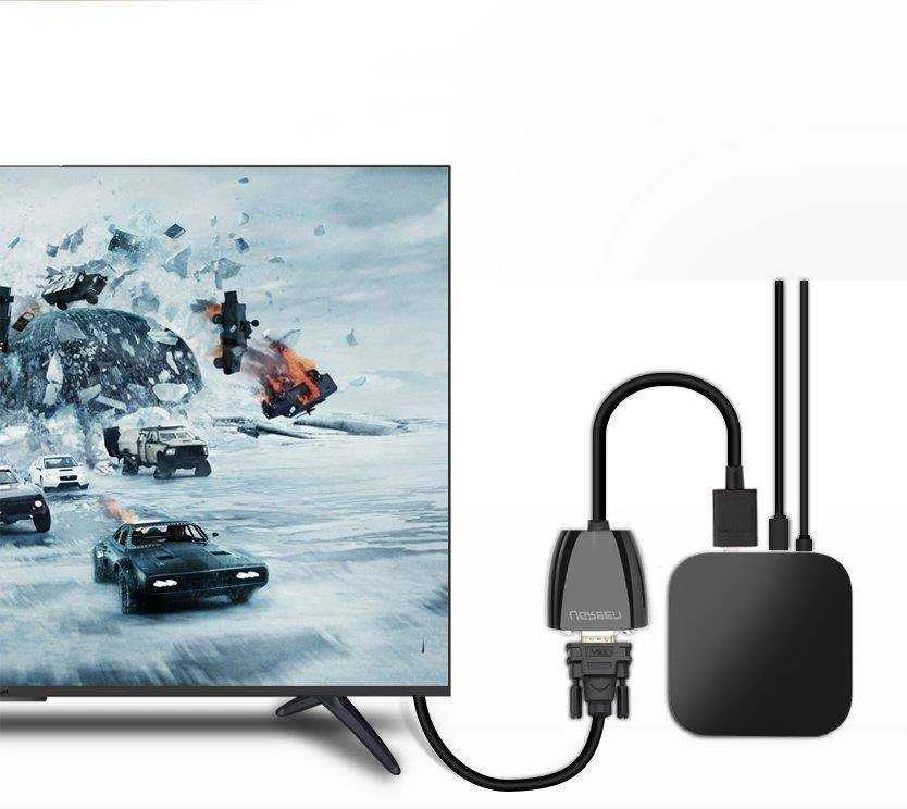 UGREEN MM105 HDMI - VGA Adapteris be garso juodas