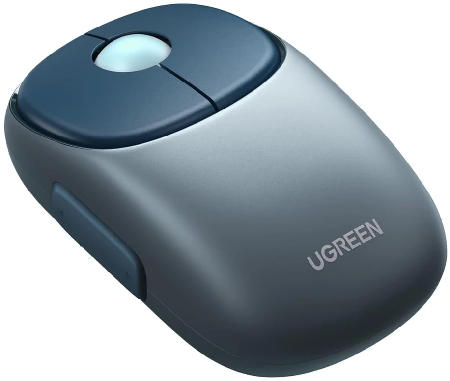 Ugreen MU102 FUN+ Bluetooth / 2.4 GHz Belaidė pelė – juodos spalvos