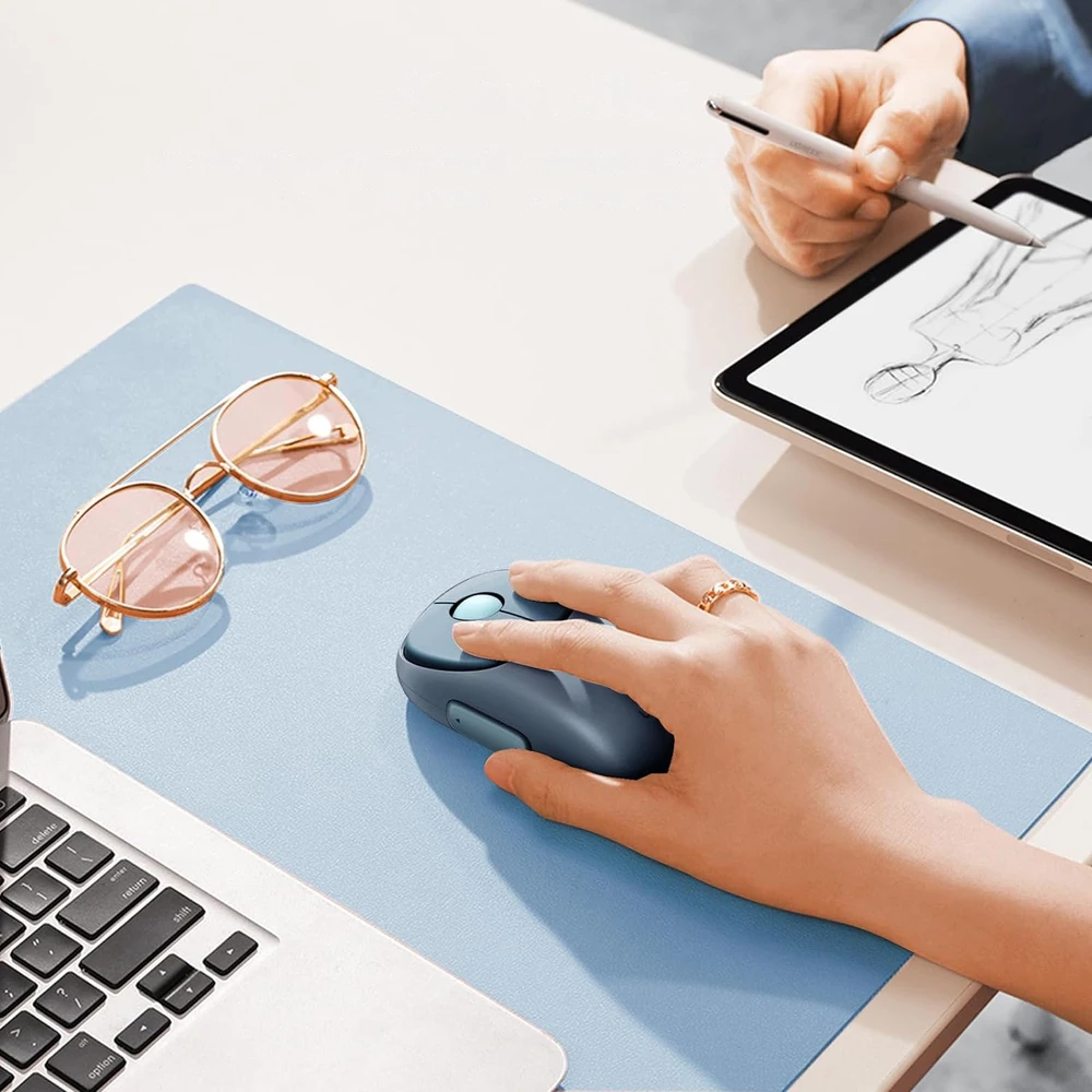 Ugreen MU102 FUN+ Bluetooth / 2.4 GHz Belaidė pelė – juodos spalvos