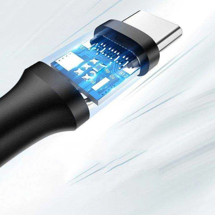 UGREEN nikelio USB-C kabelis 1.5m - Juodas