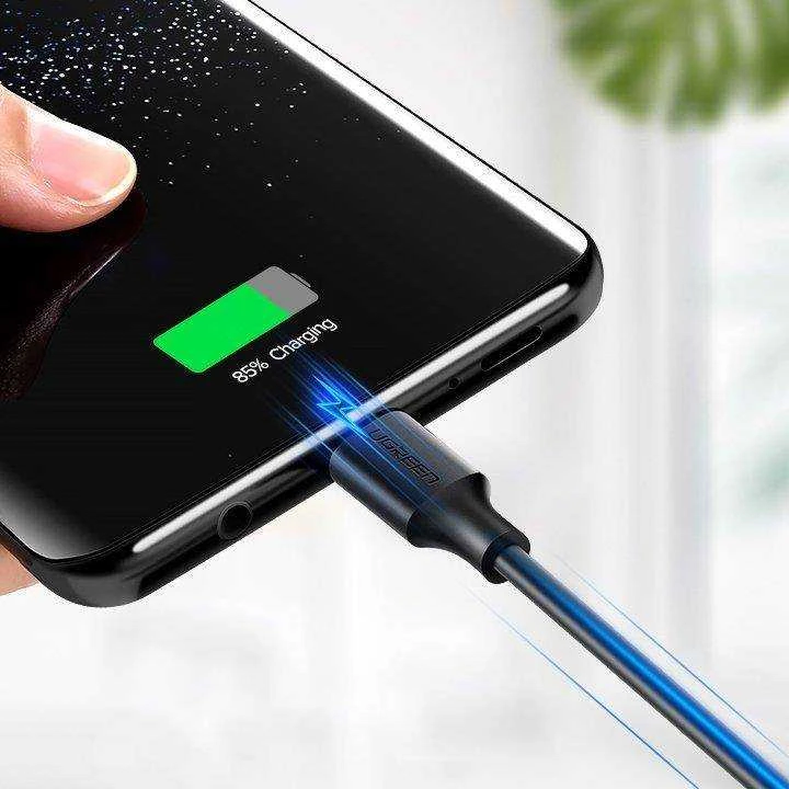 UGREEN nikelio USB-C kabelis 1.5m - Juodas