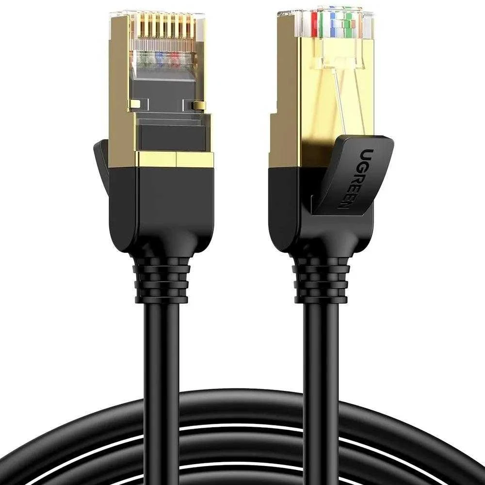 UGREEN Ethernet RJ45 plokščias tinklo kabelis Cat.7 STP 15m