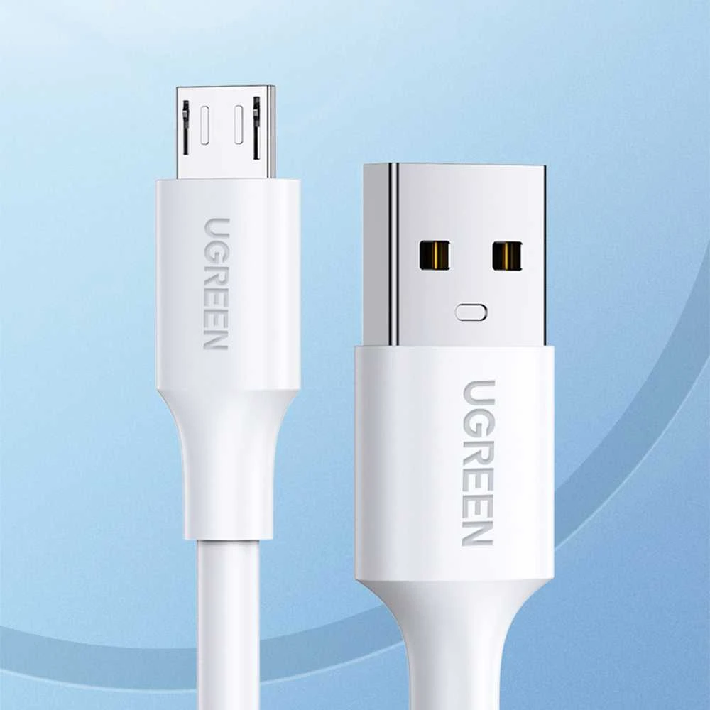 UGREEN microUSB laidas QC 3.0 2.4A 1.5m
