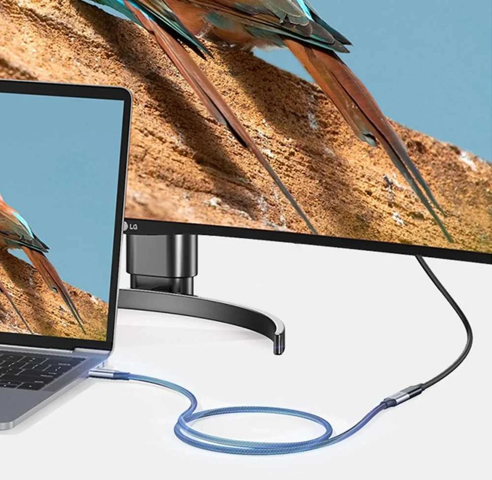 Kabelio nikeliavimas UGREEN US372 USB Type C 3.1 Gen2 nuo vyriškos iki moteriškos 1 m (juodas)