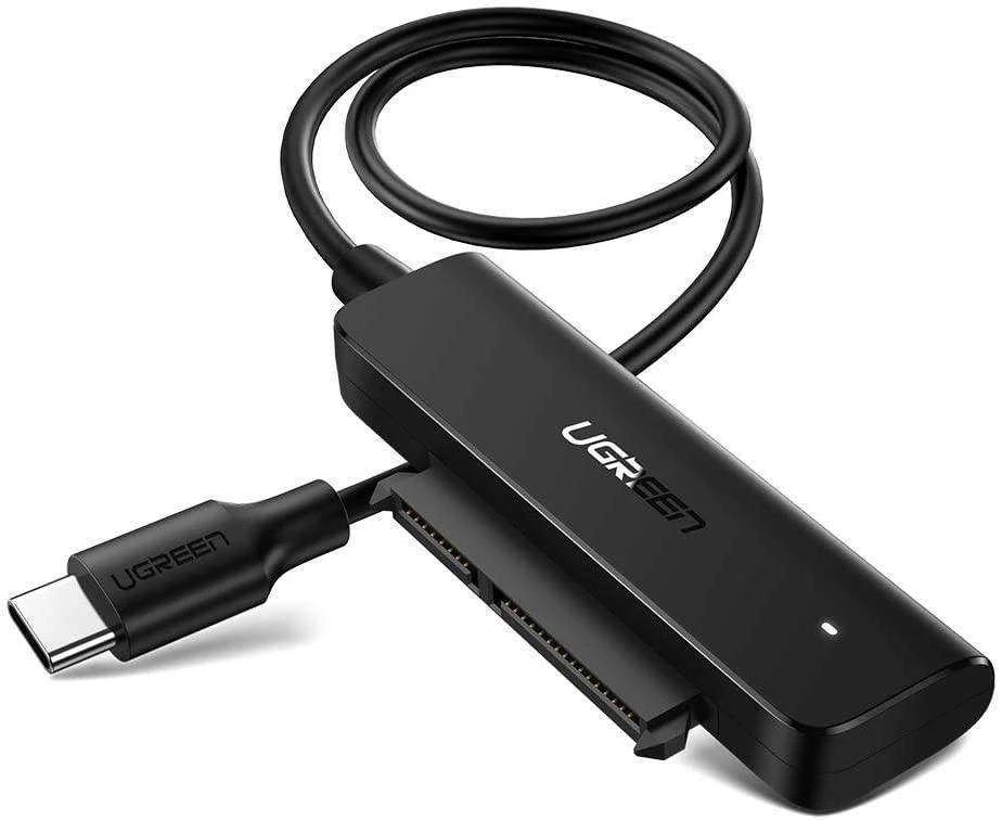 2.5" SSD/HDD adapteris Ugreen, SATA III į USB-C, 5 Gbps