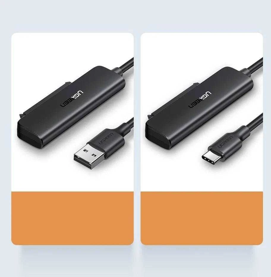 SSD disko adapteris Ugreen iš SATA III 2,5 į USB 5Gbps