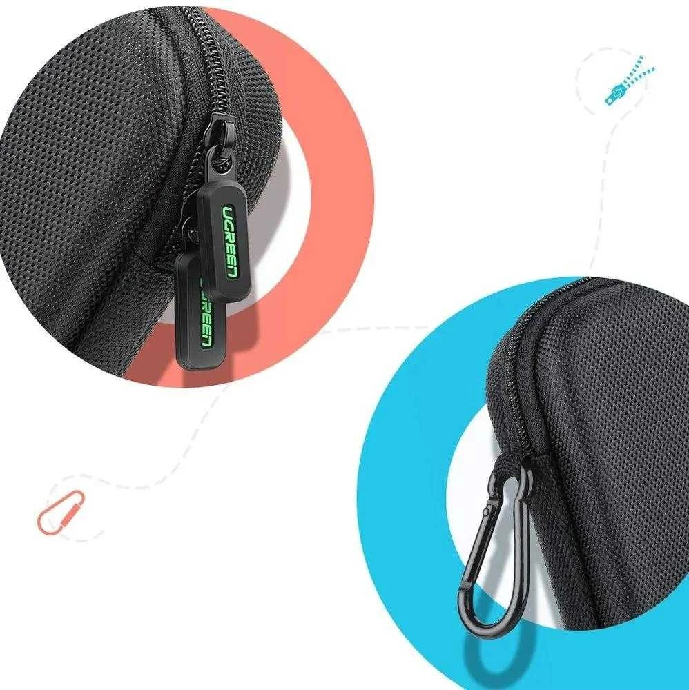 Ugreen Utelefono dėklas žalios spalvos Box for Nintendo Switch and Accessories 26 cm x 12 cm x 4 cm telefono dėklas juodos spalvos (LP174 50974)