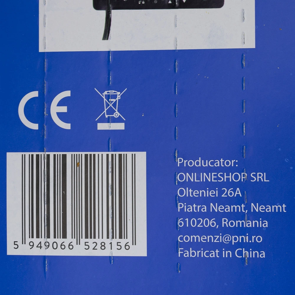 UHF antena PNI UF500, 63 cm, 430-470 MHz, su magnetiniu pagrindu