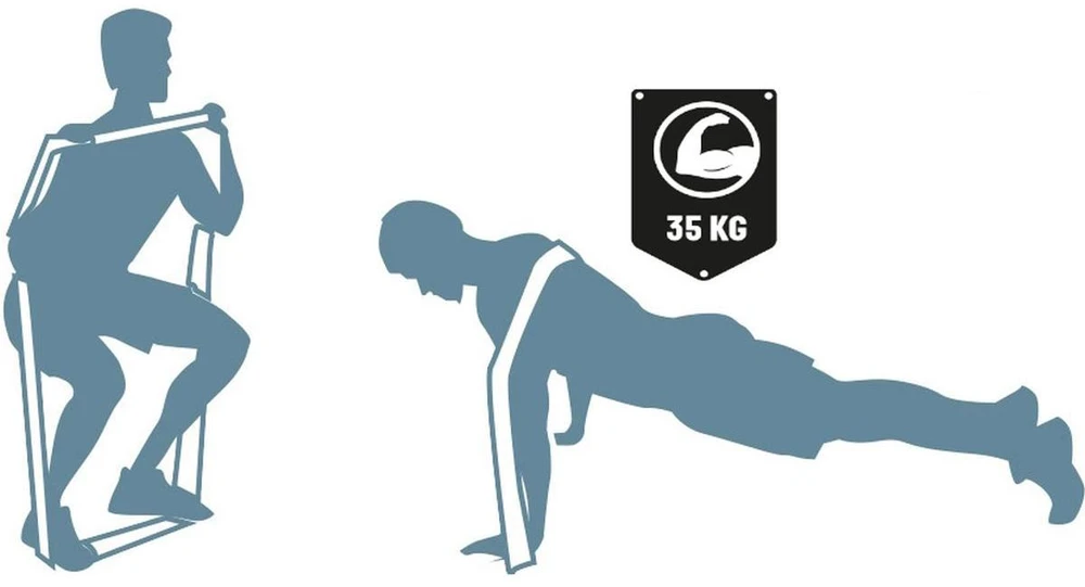 GUMINĖ PASIPRIEŠINIMO JUOSTA POWER BAND 35KG UMBRO 269573