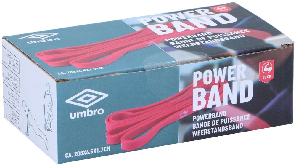 UMBRO 269566 PASIPRIEŠINIMO GUMA POWER BAND 25KG