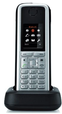 UNF Unify OpenStage M3 handsets DECT telefonas Skambintojo ID Juoda, Sidabras