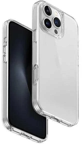 UNIQ dėklas Air Fender Apple iPhone 16 Pro Max 6.9" skaidrus
