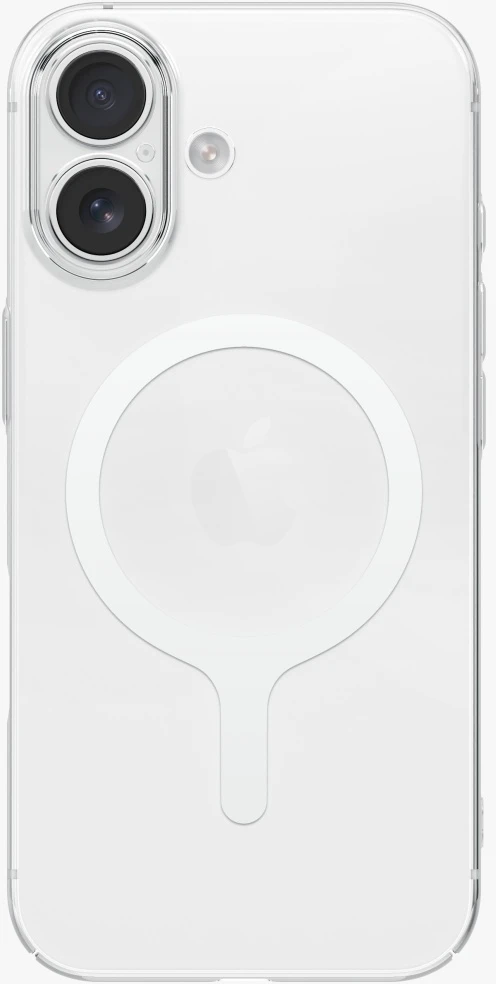 UNIQ Airsuit Dėklas for iPhone 17 Magclick Charging Transparent