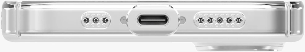 UNIQ Airsuit Dėklas for iPhone 17 Magclick Charging Transparent
