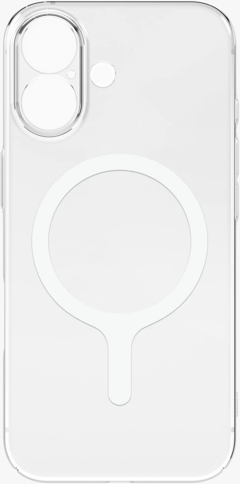 UNIQ Airsuit Dėklas for iPhone 17 Magclick Charging Transparent