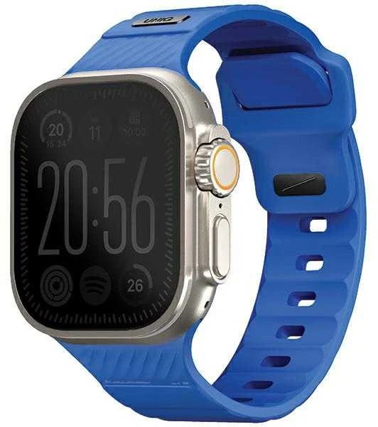 UNIQ apyrankė Stride Apple Watch Series 1/2/3/4/5/6/7/8/9/SE1/2/3/Ultra1/2/3 42/44/45/49mm FKM Rubber