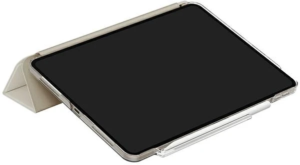UNIQ Camden Click iPad Air 11″ (2024) dėklas smėlio/dramblio kaulo spalvos