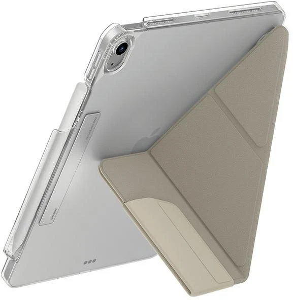 UNIQ Camden Click iPad Air 11″ (2024) dėklas smėlio/dramblio kaulo spalvos