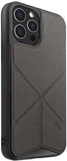 UNIQ Transforma Dėklas Apple iPhone 12 Pro Max 6,5″ charcoal pilkos spalvos